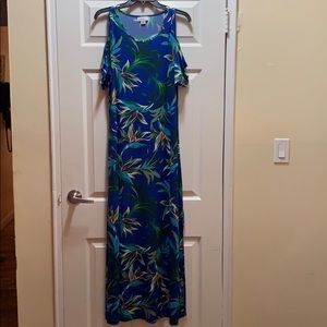 💚 Blue Maxi Dress